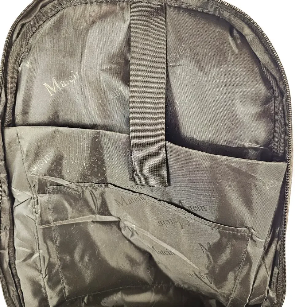 MATEIN Gray Laptop Backpack USB Charging Port Travel School Work Bag 19x 13x 6